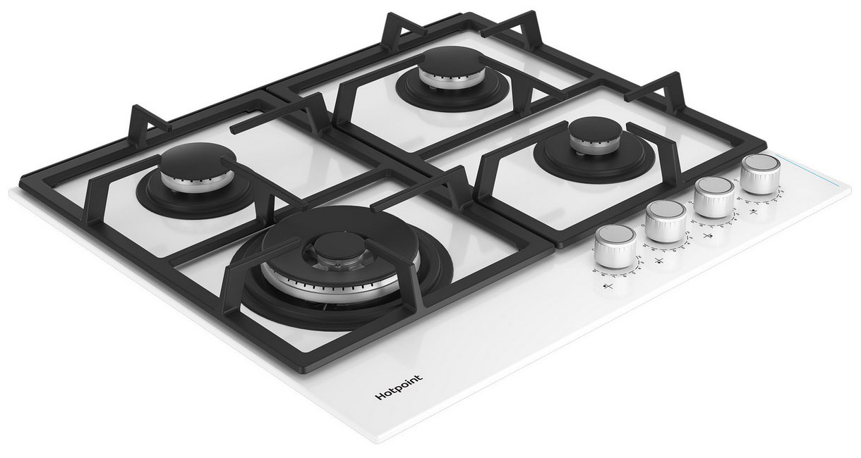 Встраиваемая газовая панель независимая Hotpoint HGS 62F/WH — фото 3