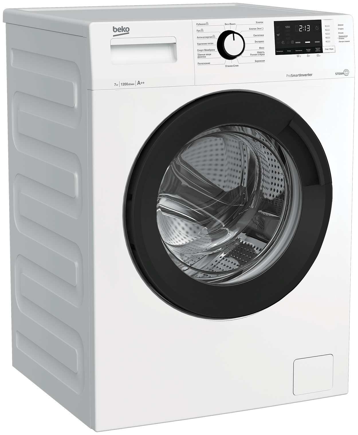 Стиральная машина Beko WSRE7612XAWI — фото 2