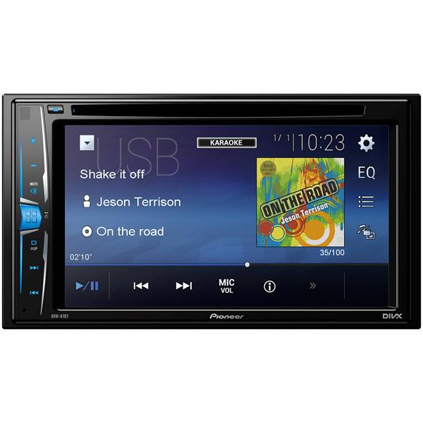 Автомобильная магнитола с DVD + монитор Pioneer AVH-A101