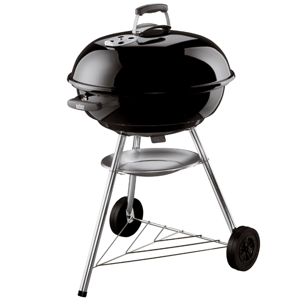 Угольный гриль Weber Compact Kettle, 57 см, черный (1321004)