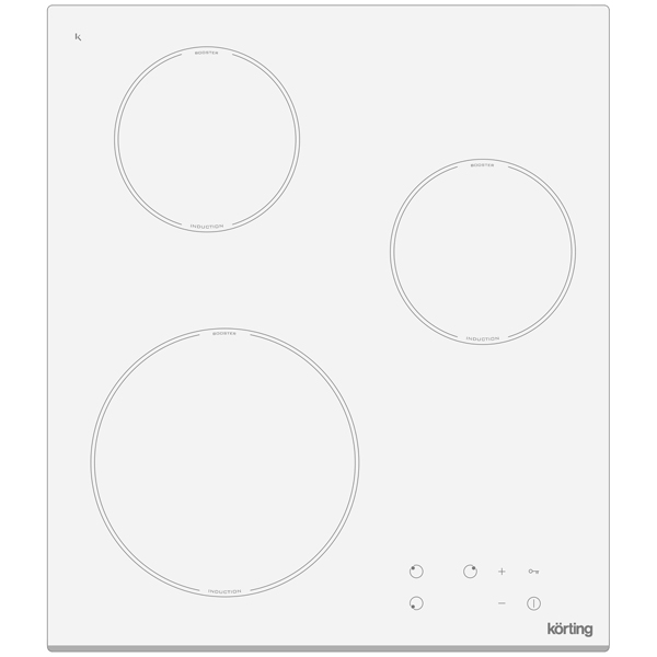 Встраиваемая индукционная панель Korting HI 42031 BW