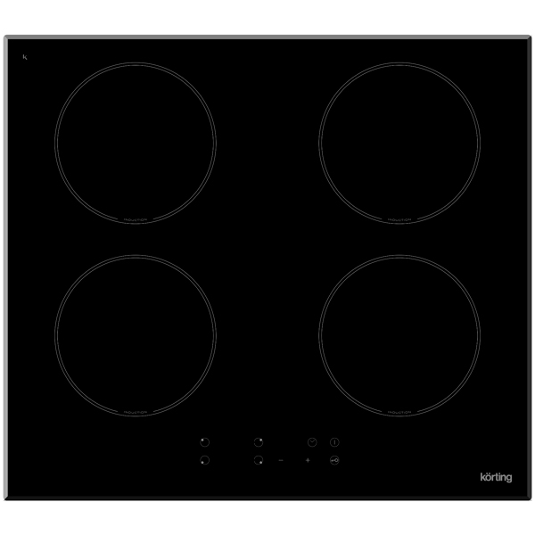 Встраиваемая индукционная панель Korting HI 6404 B