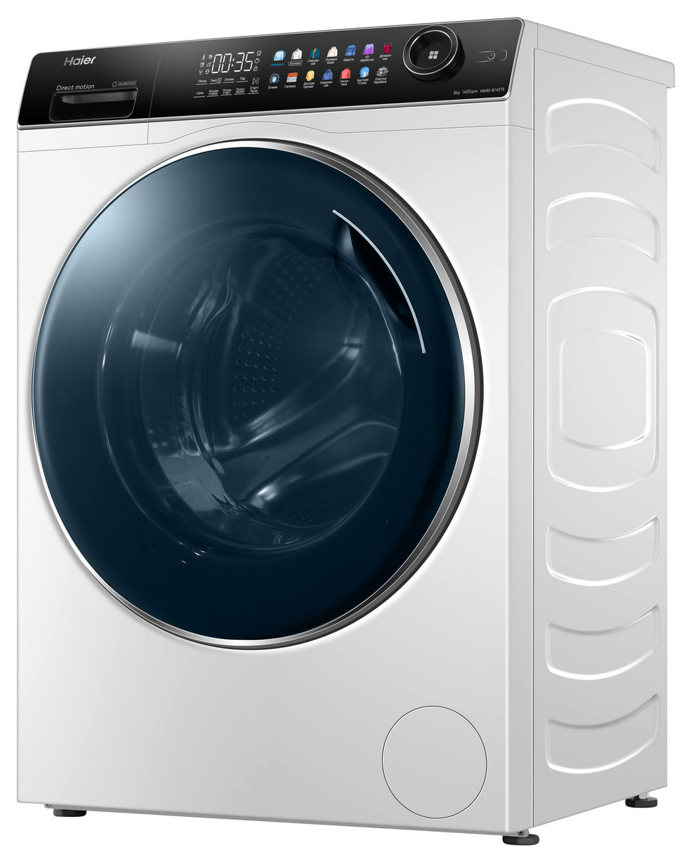 Стиральная машина узкая Haier HW80-B14279 — фото 2