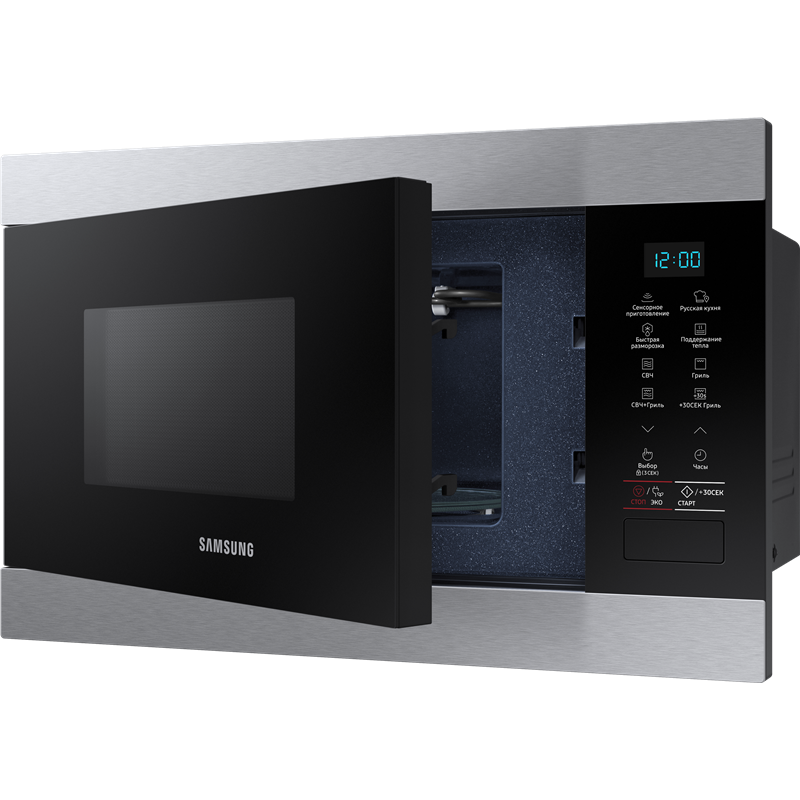 Встраиваемая микроволновая печь Samsung MG22M8074AT/BW — фото 8