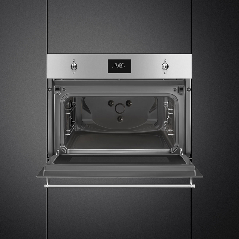 Встраиваемая электрическая духовка SMEG SO4301M0X — фото 4
