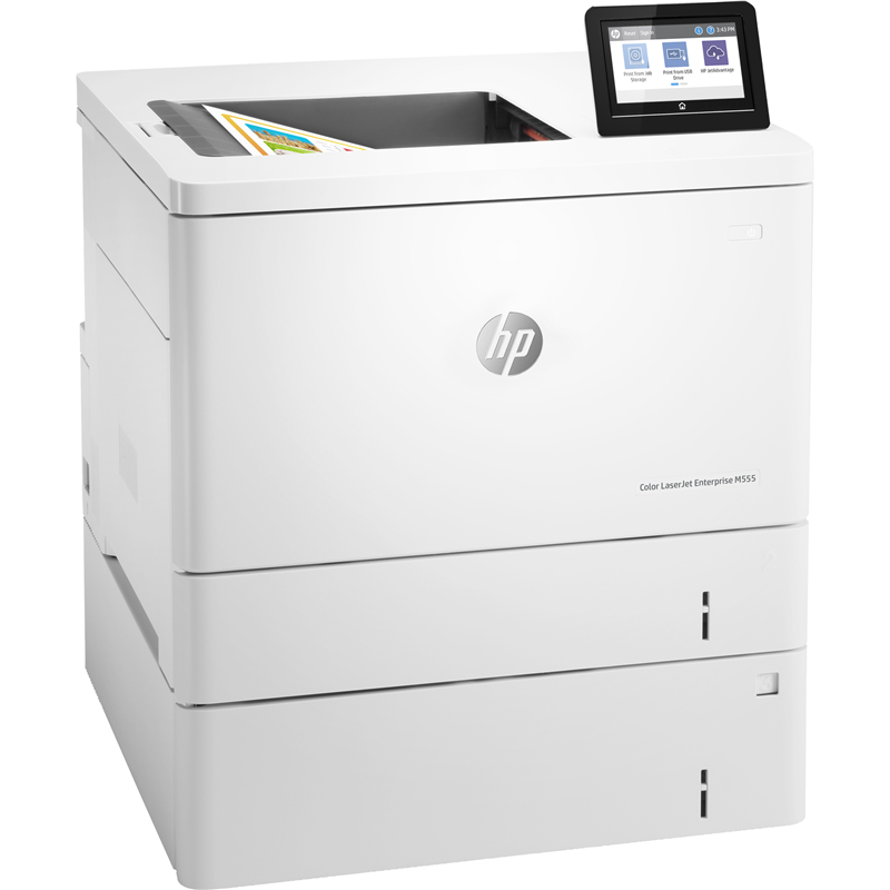 Лазерный принтер HP Color LaserJet Enterprise M555x (7ZU79A) — фото 5