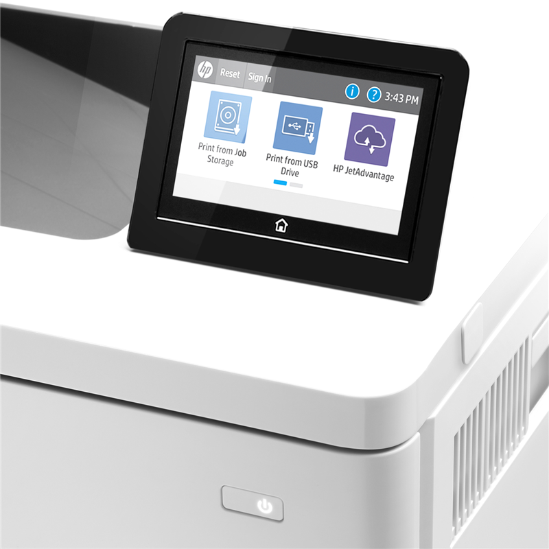 Лазерный принтер HP Color LaserJet Enterprise M555x (7ZU79A) — фото 2