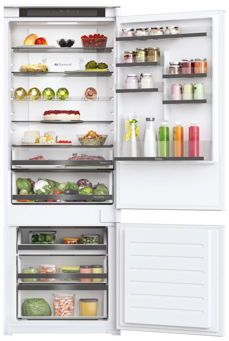 Встраиваемый двухкамерный холодильник Haier HBW5719ERU