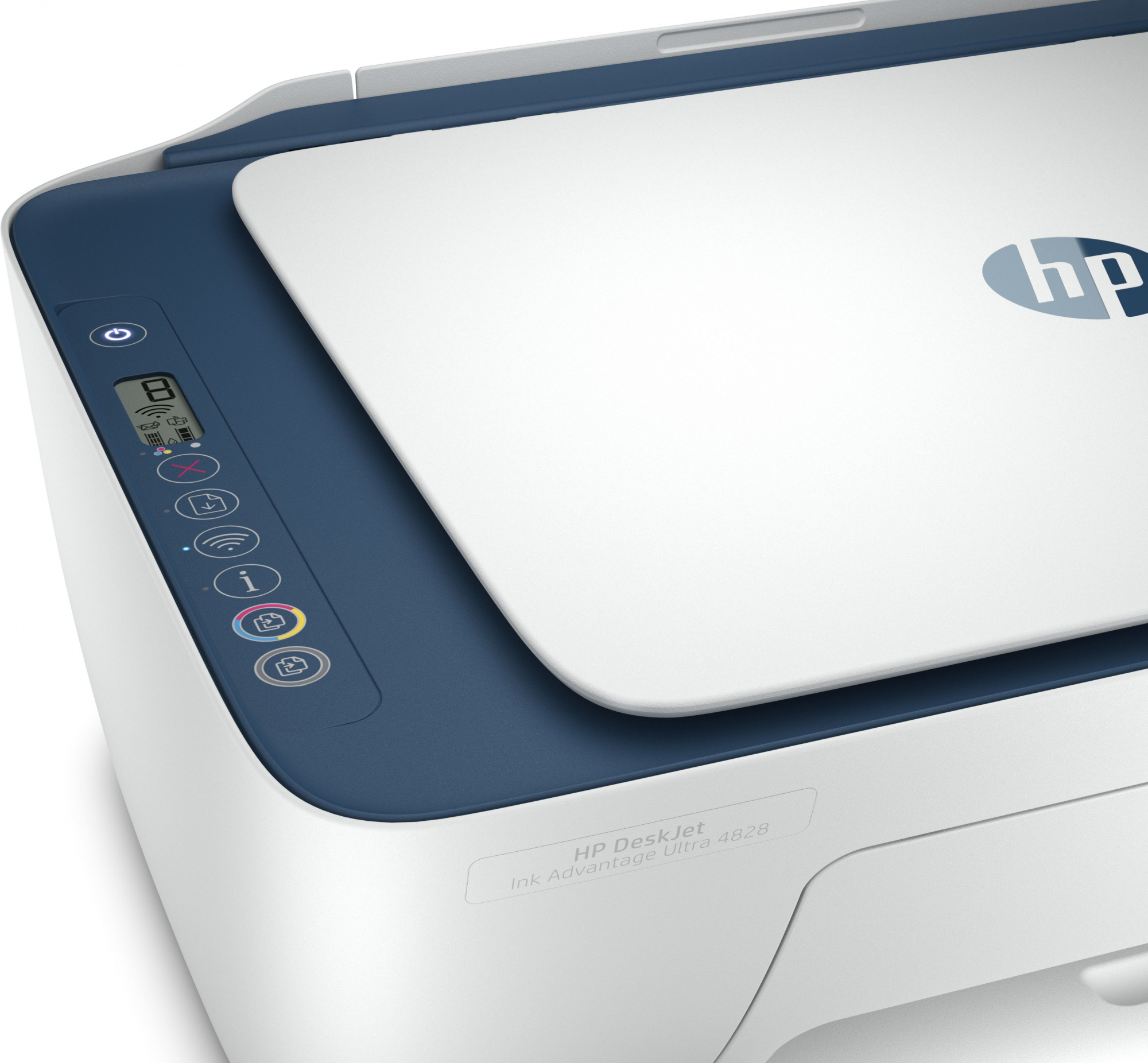 МФУ струйный HP DeskJet IA Ultra 4828 (25R76A) A4 WiFi USB белый/синий — фото 5