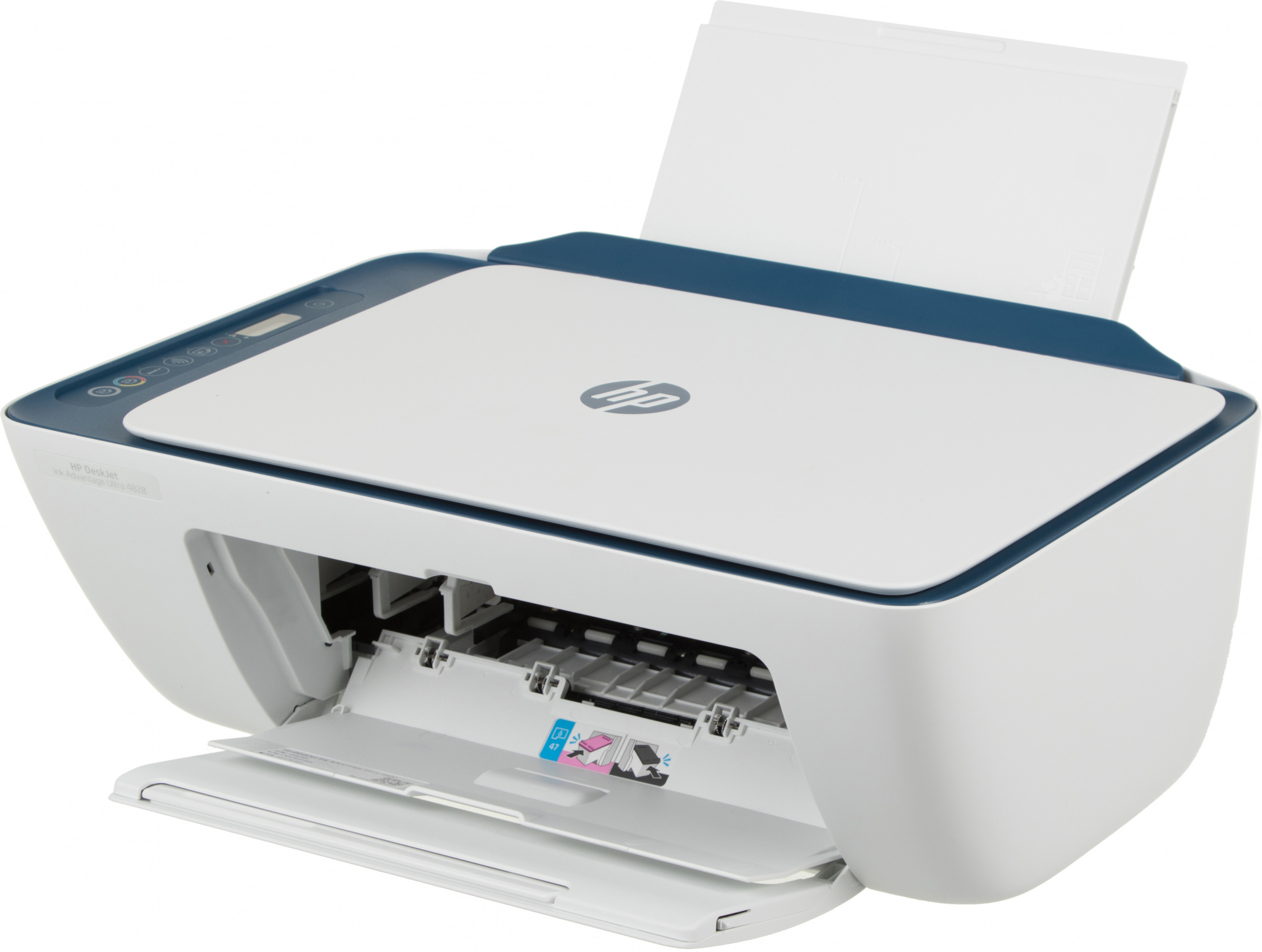 МФУ струйный HP DeskJet IA Ultra 4828 (25R76A) A4 WiFi USB белый/синий — фото 9