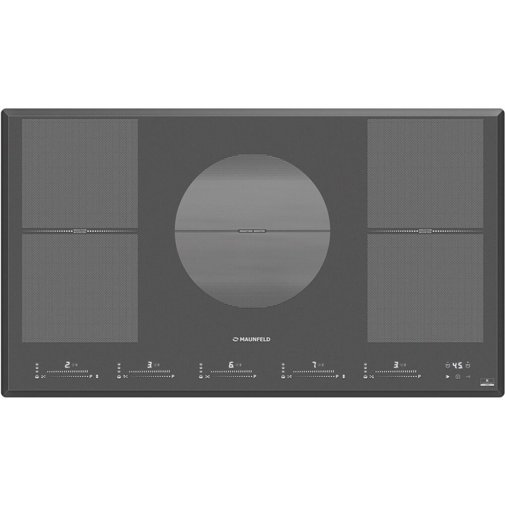 Встраиваемая индукционная панель независимая Maunfeld CVI905SFDGR