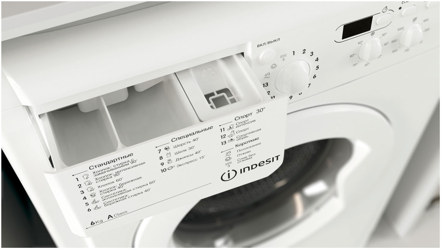 Стиральная машина Indesit IWSE 6105 B CIS.L — фото 4