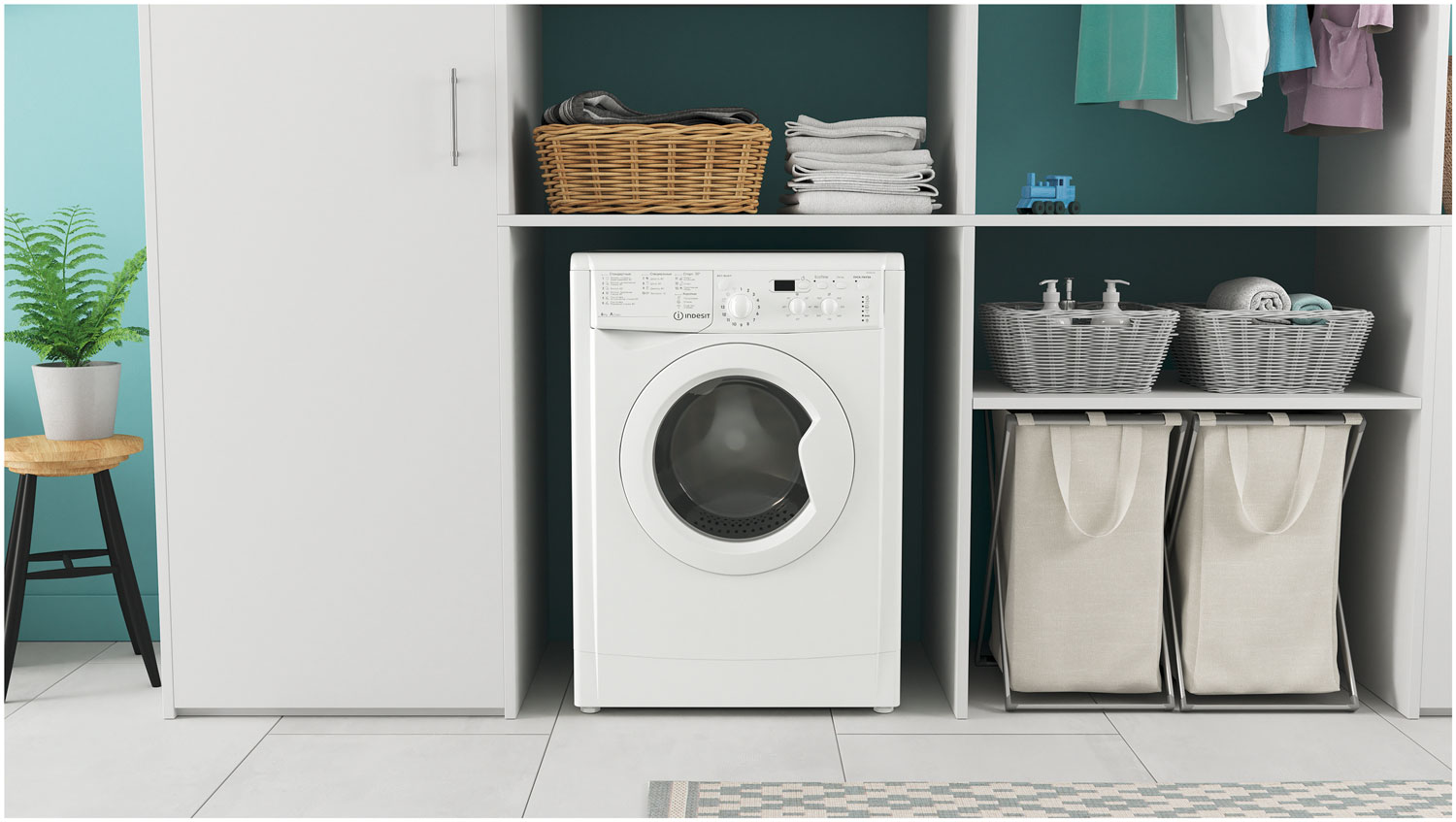 Стиральная машина Indesit IWSE 6105 B CIS.L — фото 7