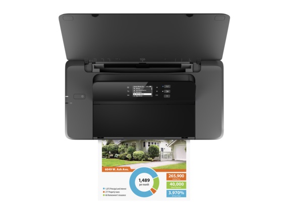 Принтер струйный HP OfficeJet 202 (N4K99C) A4 WiFi черный — фото 4