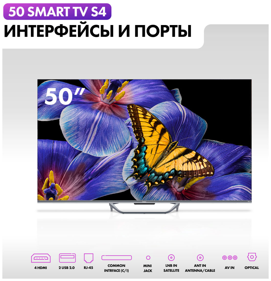 Телевизор Haier 50 Smart TV S4 — фото 12