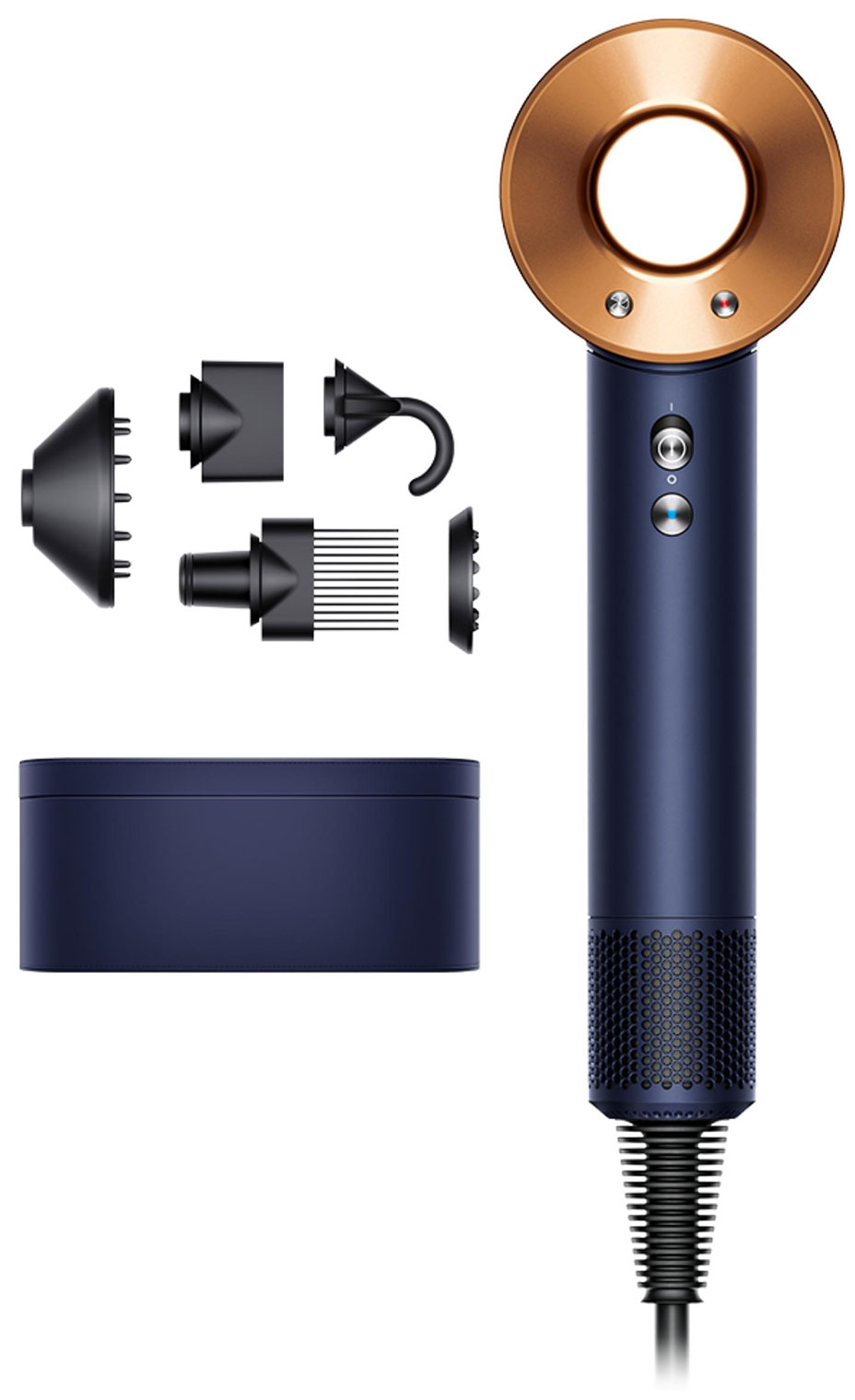 Фен Dyson Supersonic HD07 Prussian Blue/Rich Copper + кейс