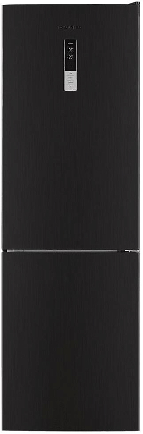 Холодильник с нижней морозильной камерой Maunfeld MFF185NFSB10 Inverter