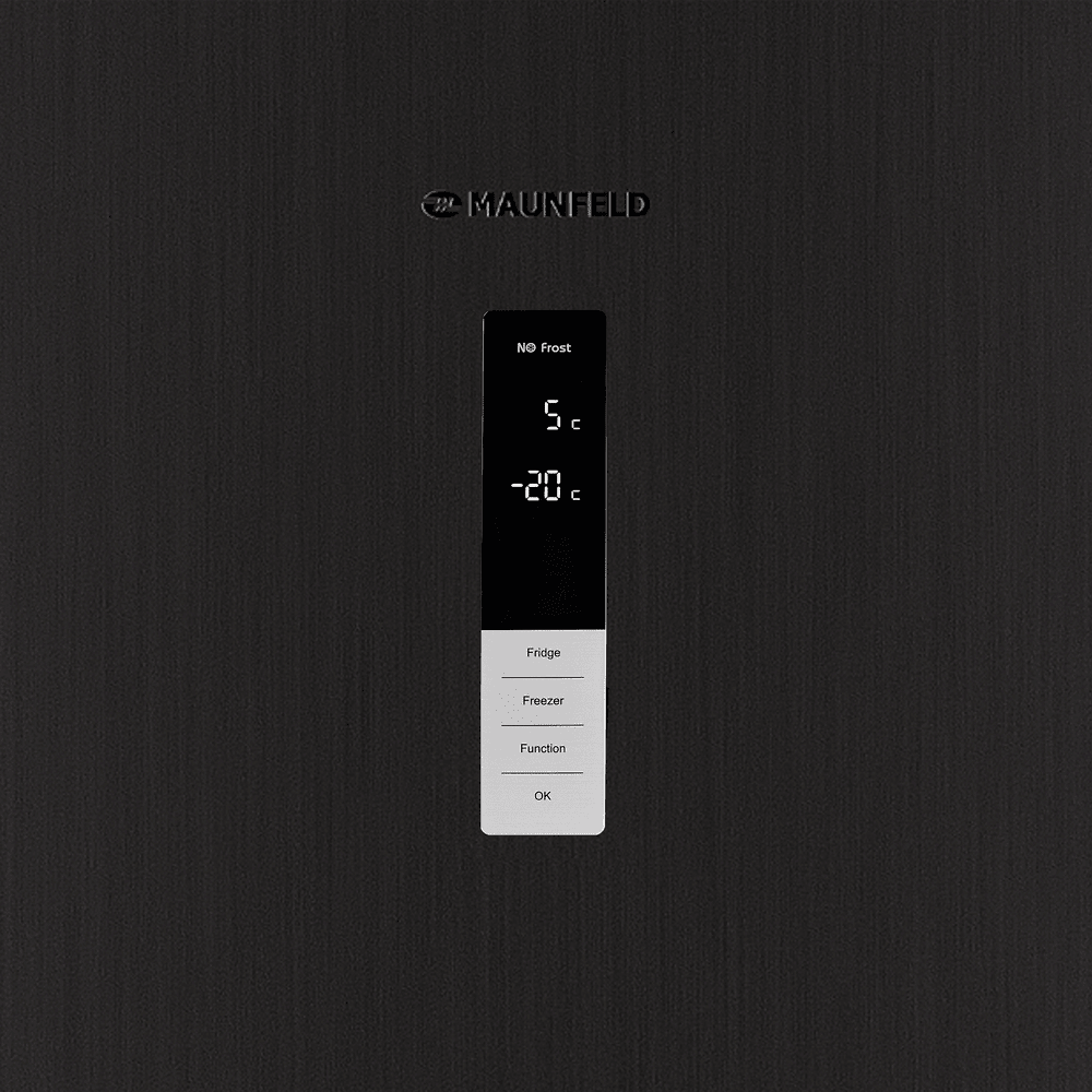 Холодильник с нижней морозильной камерой Maunfeld MFF185NFSB10 Inverter — фото 7