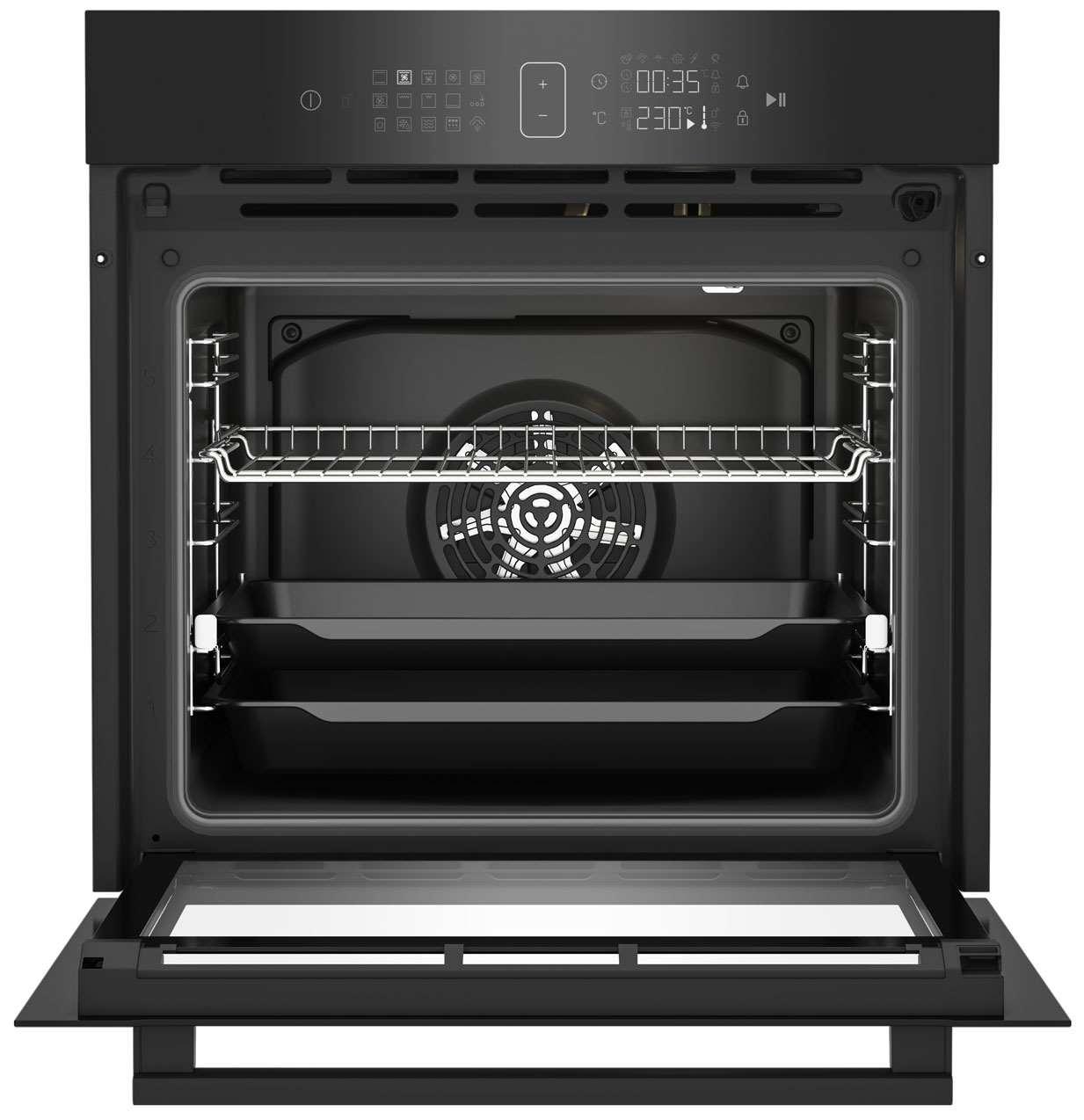 Электрический духовой шкаф Hotpoint FE8 1352 SMP BLG — фото 4
