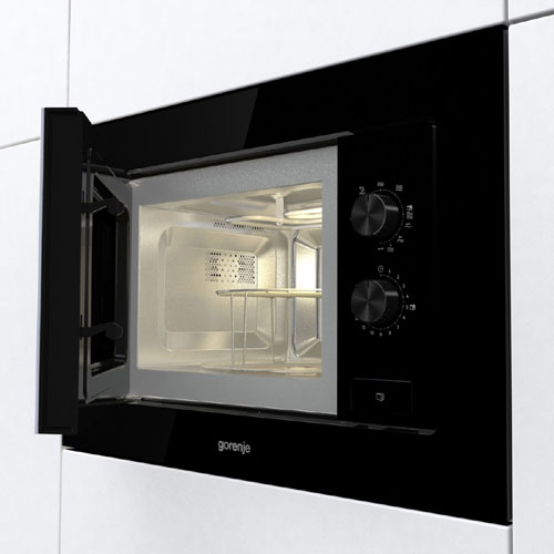 Микроволновая печь Gorenje BM201EG1BG 20л. 800Вт черный (встраиваемая) — фото 3