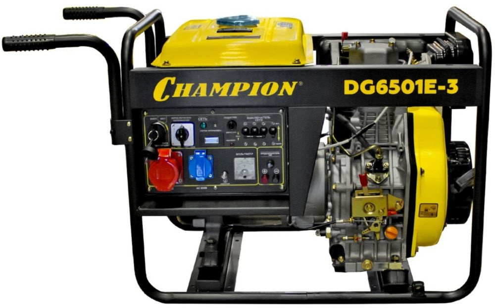 Генератор Champion DG6501E-3 — фото 2